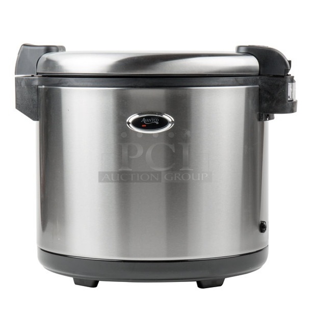 BRAND NEW SCRATCH AND DENT! 2023 Avantco RW90 Stainless Steel Commercial Countertop 92 Cup Electric Rice Warmer. 120 Volts, 1 Phase. Tested and Working!