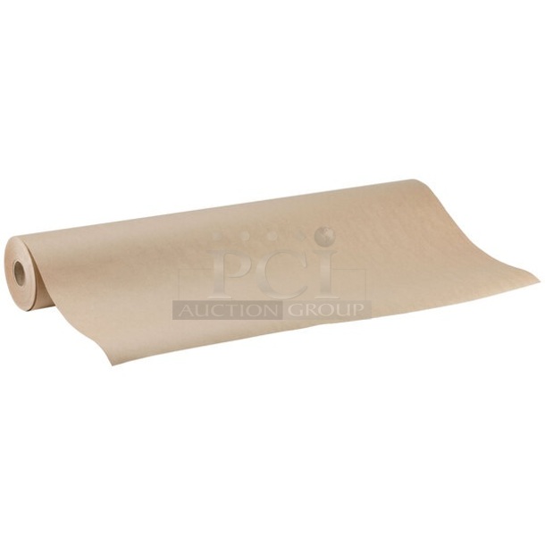 BRAND NEW SCRATCH AND DENT! 593TCKRAFT40 40" x 300' 60# Brown Paper Roll Table Cover