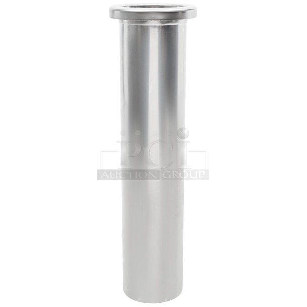 BRAND NEW SCRATCH AND DENT! Carlisle 38850GEW Stainless Steel In-Counter 8 - 48 oz. Cup Dispenser