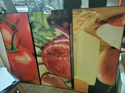 Lot of 3 Wall Art Pictures