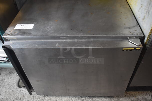 Silver King SKSR/C10 Commercial Stainless Steel Undercounter Cooler With Polycoated Rack.115V. Tested and Working!