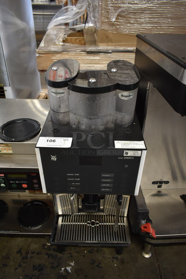 2014 WMF 03.1700 Stainless Steel Commercial Countertop Automatic Espresso Machine w/ Hopper. 208/240 Volts. 