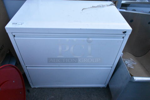 BRAND NEW SCRATCH AND DENT! Metal 2 Drawer Filing Cabinet. 