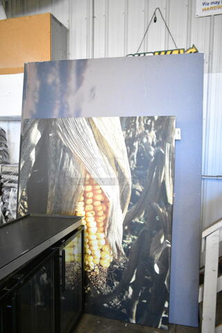 3 Various Pictures Including Corn, Farm, Sunflower. Includes 72x96x1.5. 3 Times Your Bid! 