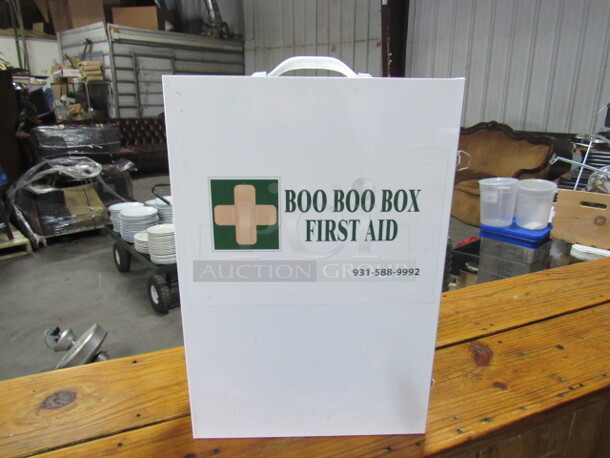 One BOO BOO First Aid Box. 