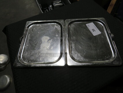 One Full Size Hotel Pan Hinged Lid.