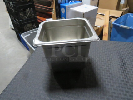 1/9 Size 8 Inch Deep Hotel Pan.  4XBID