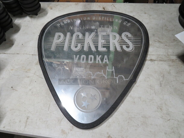 One Pickers Vodka Mirror. 21X24