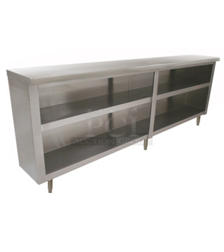 BRAND NEW IN CRATE! Advance Tabco DC-1510 Stainless Steel Dish Cabinet. 