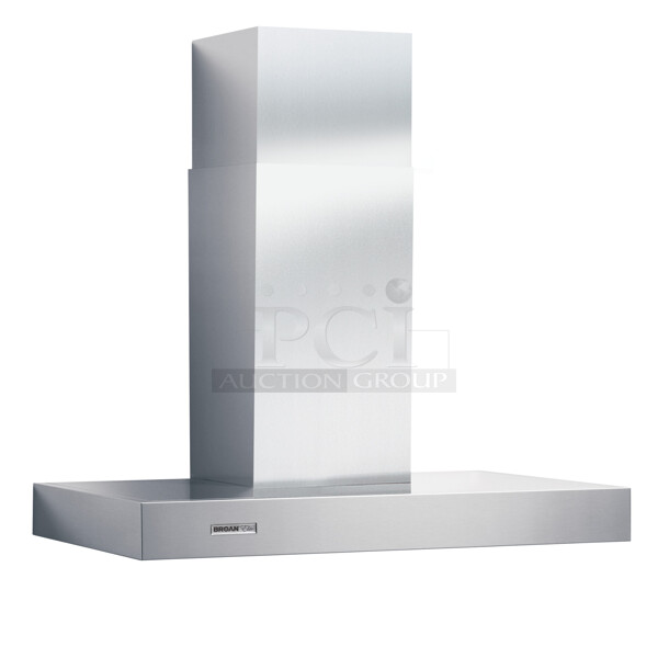 BRAND NEW SCRATCH AND DENT! Broan Elite RM533604 Stainless Steel 36" Convertible Wall-Mount Chimney Range Hood. Stock Picture Used For Gallery Picture.
