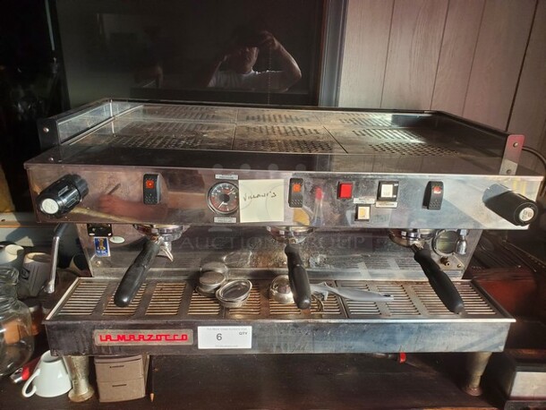 LA MARZOCCO LINEA 3EE Commercial Espresso Machine 208-240V 36X21X22 Very nice condition!