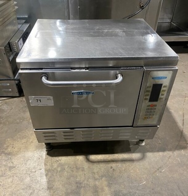 Turbo Chef Commercial Countertop Rapid Cook Oven/ Microwave Oven! All Stainless Steel! Model: NGC SN: NGCD631506 208/230/240V