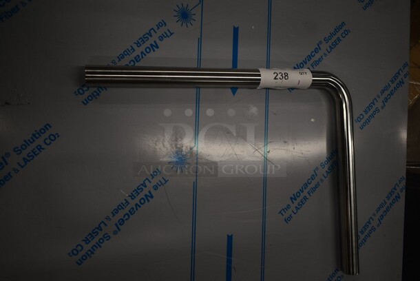 BRAND NEW SCRATCH AND DENT! Stainless Steel L Shaped Rod