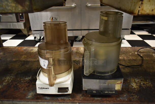 2 Cuisinart Food Processors; DLC-100 and DFP-1480. 120 Volts, 1 Phase. 2 Times Your Bid! (kitchen)