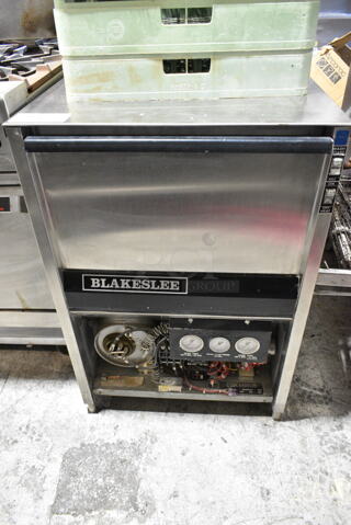 Blakeslee VC-1 Stainless Steel Commercial Undercounter Dishwasher. 208/240 Volts, 1 Phase. 