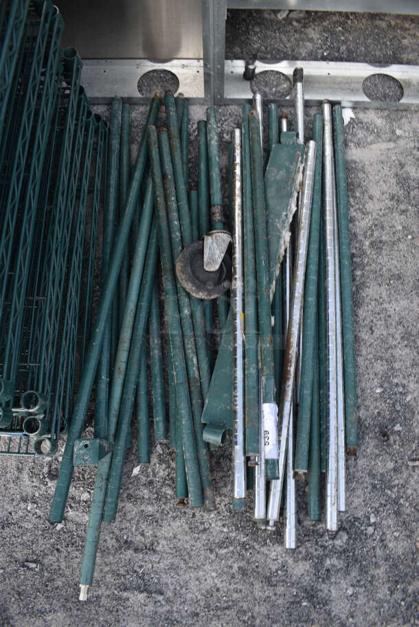 ALL ONE MONEY! Lot of Various Poles. Includes 40"
