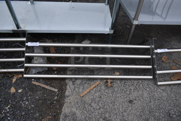 BRAND NEW SCRATCH AND DENT! Stainless Steel Commercial Wall Mount Shelf.