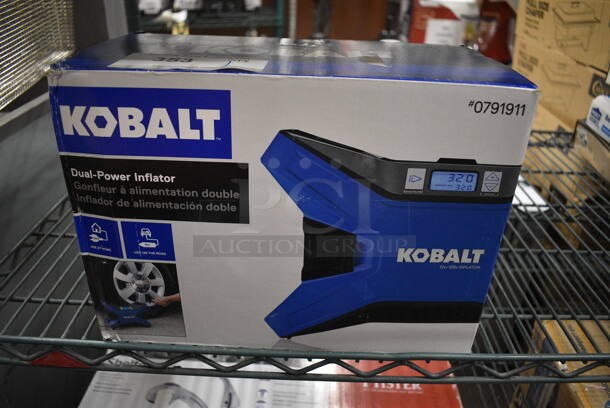 BRAND NEW IN BOX! Kobalt Dual Power Inflator