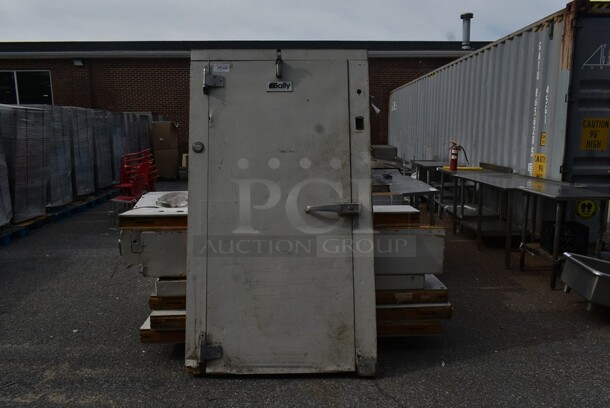 6'x6'x7' Bally Walk In Box w/Tecumseh AK168AT-038-P2 115 Volt, 1 Phase Compressor and TL53BG 208-230 Volts, 1 Phase Evaporator Fan. Information Provided By The Consignor But Not Verified By PCI Auctions