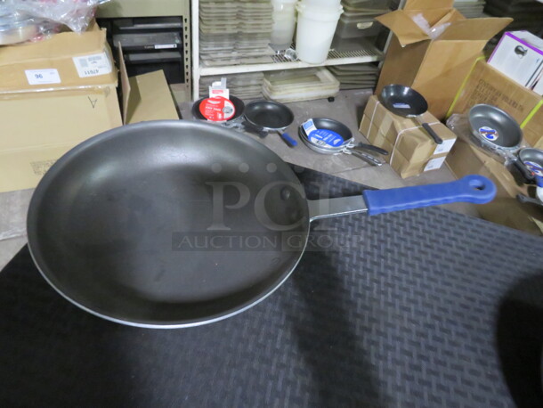 One NEW Sysco 10 Inch Powercoat Saute Pan With Gator Grip Handle. #5167689 - Item #1117645
