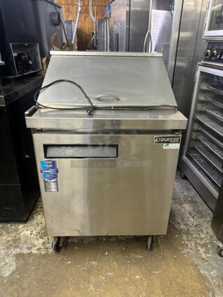 Dukers SCRATCH & DENT stainless steel Commercial Food Prep Table with Optional Mega Top DSP29
