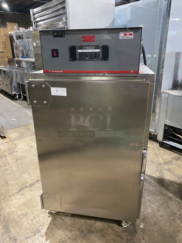 Carter Hoffmann Commercial Electric Powered Rethermalizer! All Stainless Steel! On Casters! Model: RTH18N4 SN: 318347 208V 60HZ 3 Phase