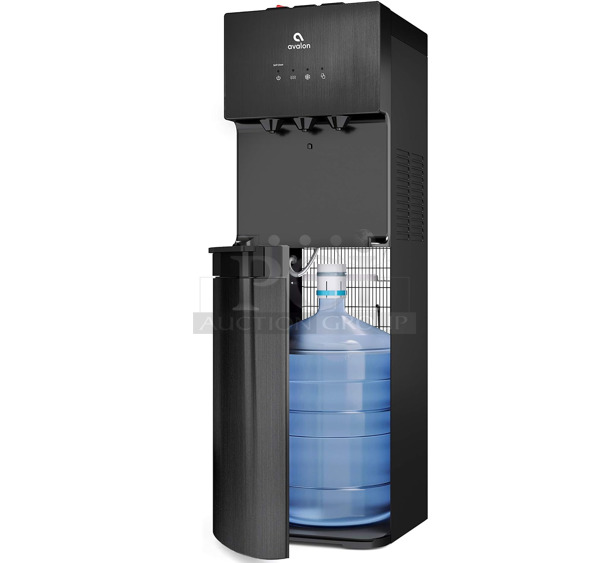 BRAND NEW IN BOX! Avalon A3BLK Stainless Steel Bottom Loading Water Cooler. 115 Volts, 1 Phase. 