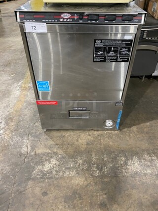 CMA Commercial Under the Counter Dish Washing Machine! All Stainless Steel! With Dish Rack! Model CMA180UC! 208/230V 1Phase!