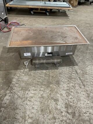 Garland Commercial Natural Gas Powered Flat Top Griddle! All Stainless Steel! 