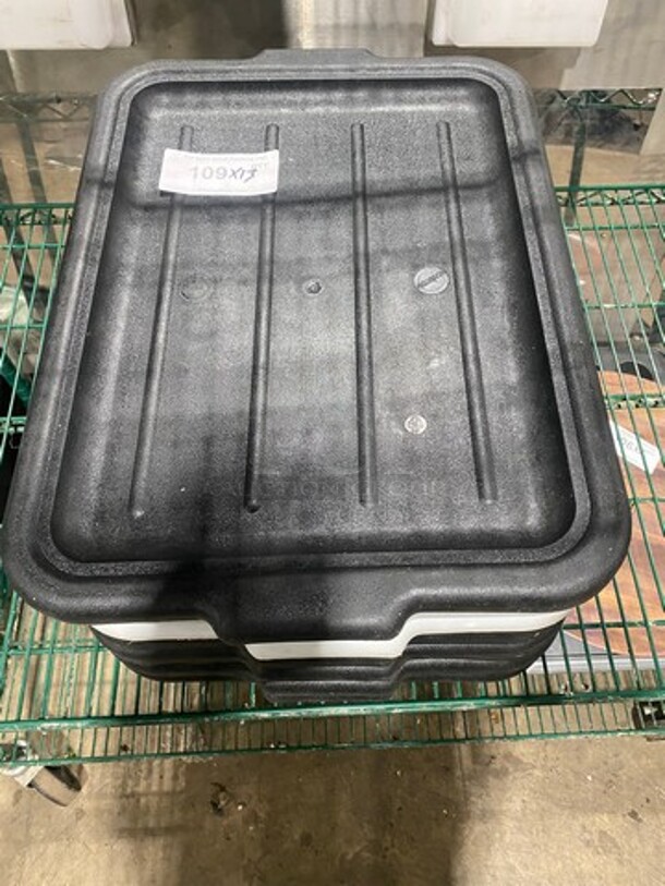 Winco Black Poly Container Lids! 13x Your Bid!