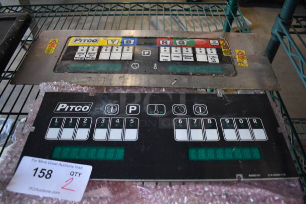 ALL ONE MONEY! Lot of 2 Control Panels. 15x1x26, 19.5x2x7 