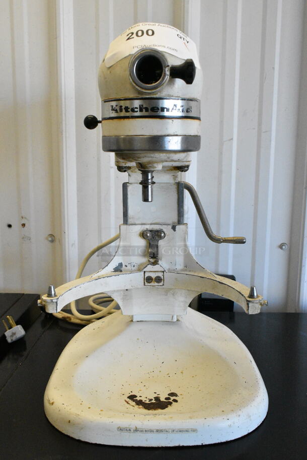 KitchenAid Metal Countertop Planetary Dough Mixer. - Item #1147621