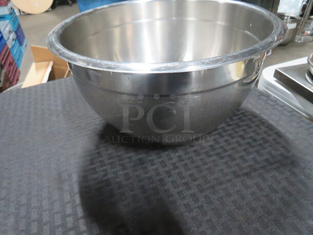 One 10.5 Inch  Stainless Steel Mixing Bowl.
