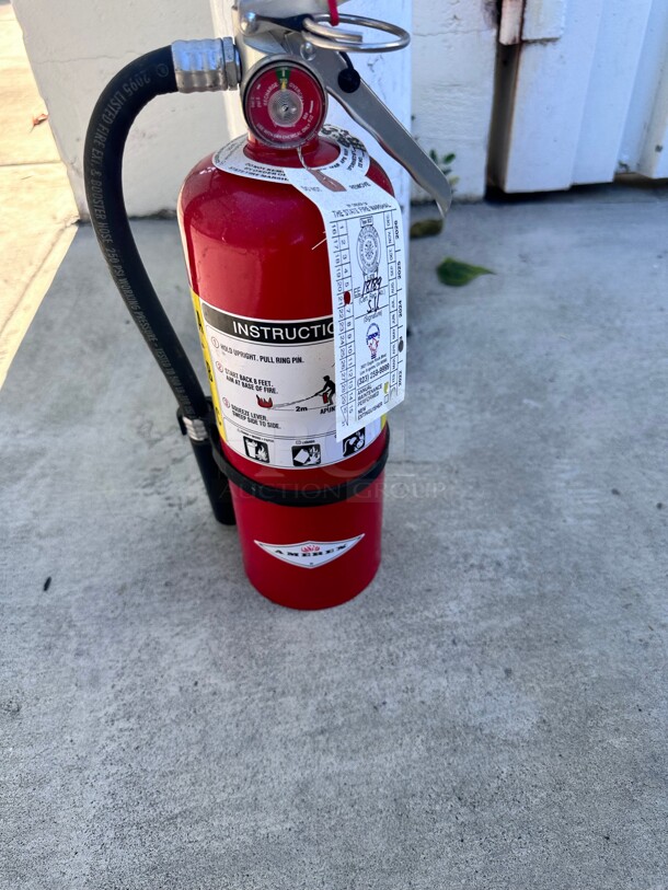Amerex B500 5 lbs Multi-Purpose ABC Dry Chemical Fire Extinguisher 