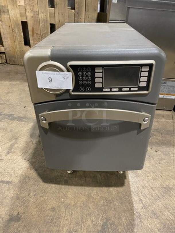 LATE MODEL! 2018 Turbo Chef Commercial Countertop Rapid Cook Oven! On Small Legs! Model: NGO SN: NGOD45699 208/240V 60HZ 1 Phase