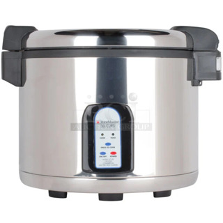 BRAND NEW SCRATCH AND DENT! RiceMaster Town 57130 60 Cup (30 Cup Raw) Stainless Steel Electronic Rice Cooker / Warmer. 120 Volts, 1 Phase. Tested and Working!