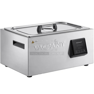 BRAND NEW SCRATCH AND DENT! VacPak-It  186SVC280 Stainless Steel 7.4 Gallon Thermal Sous Vide Circulator. 120 Volts, 1 Phase. 