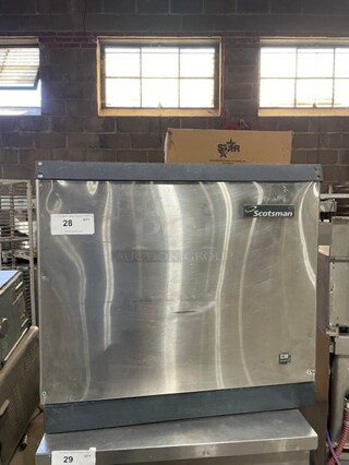 WOW! Scotsman Commercial Stainless Steel Ice Machine Head! 115V 1 Phase! Model: CME506AS-1H SN: 08011320010141!