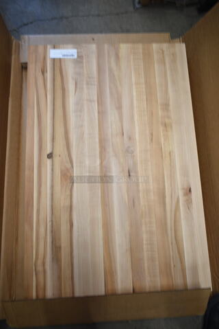 6 BRAND NEW! SC001-0 36"x24" Wooden Tabletop. 6 Times Your Bid!