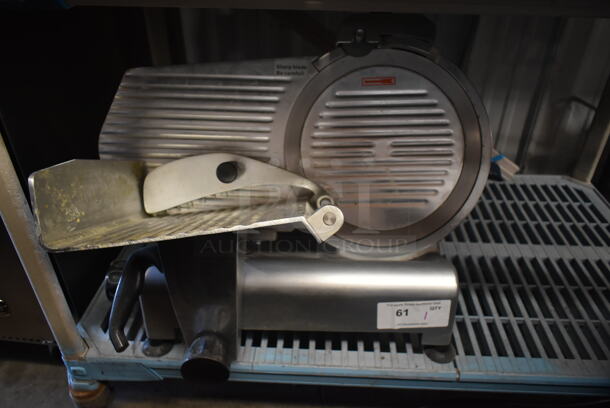 Avantco 177SL312 Stainless Steel Commercial Countertop Meat Slicer. 115 Volts, 1 Phase. Tested and Working!