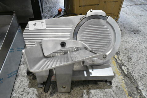 Sirman GEMMA 300 Stainless Steel Commercial Countertop Meat Slicer. 120 Volts, 1 Phase. 