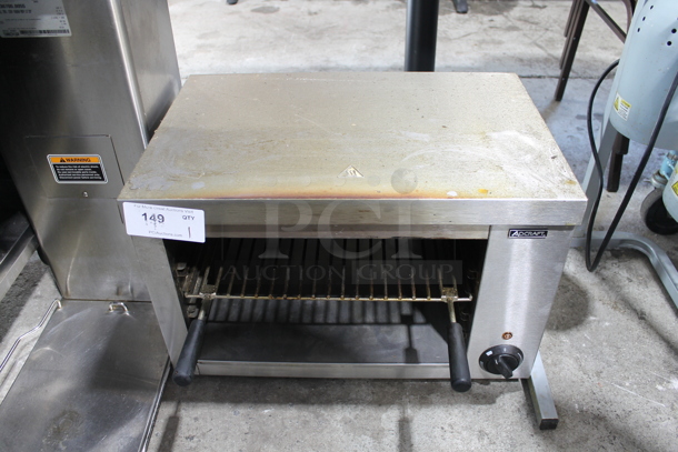Adcraft CHM-2400W Stainless Steel Commercial Electric Powered Cheese Melter. 240 Volts.