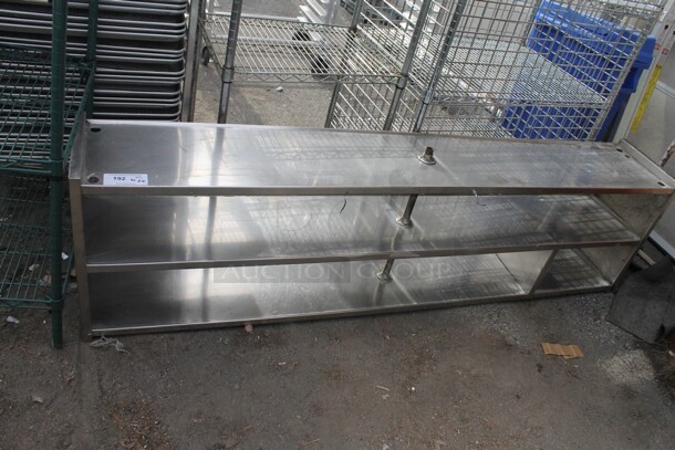 Stainless Steel Commercial 3 Tier Over Shelf.