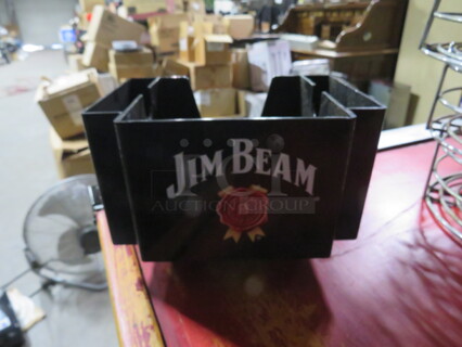 One Jim Beam Bar Caddy.