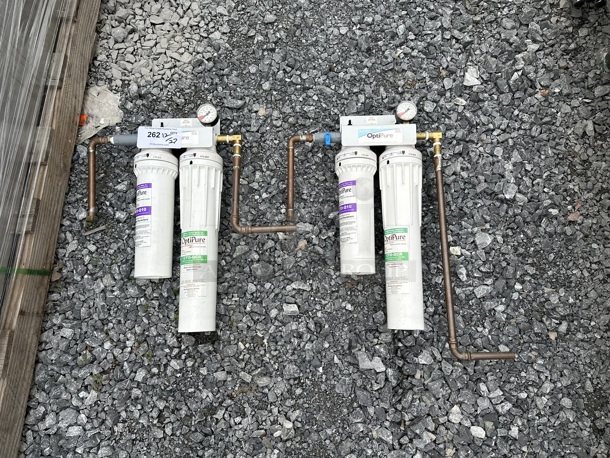 2 OptiPure Water Filtration Systems. 2 Times Your Bid!
