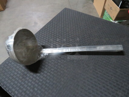 One NEW 24oz Stainless Steel Ladle. 