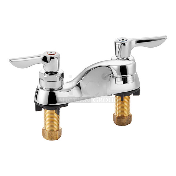 BRAND NEW SCRATCH AND DENT! American Standard 5500140.002 Monterrey 1.5 GPM Deck-Mount Lavatory Faucet with 4" Centers, Cast Brass Spout, and Lever Handles