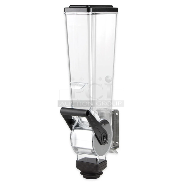 BRAND NEW IN BOX! Server 10161765 Clear Poly Dry Food Dispenser. 
