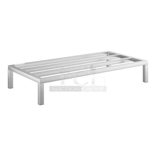 BRAND NEW SCRATCH AND DENT! Regency 600DUN24488 48" x 24" x 8" Aluminum Dunnage Rack - 1780 lb. Capacity