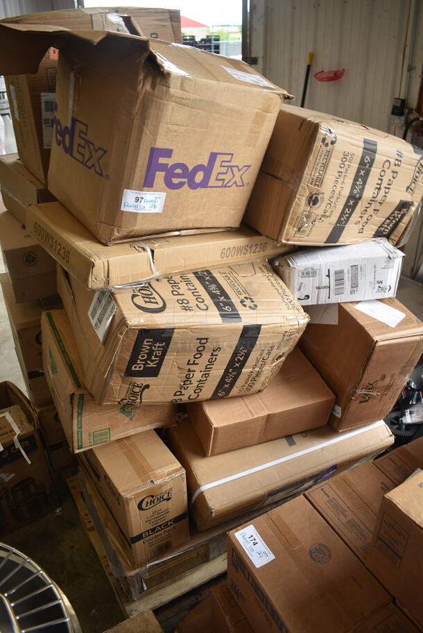 PALLET LOT of 26 BRAND NEW Boxes Including 347RPBD10WHS Visions 10